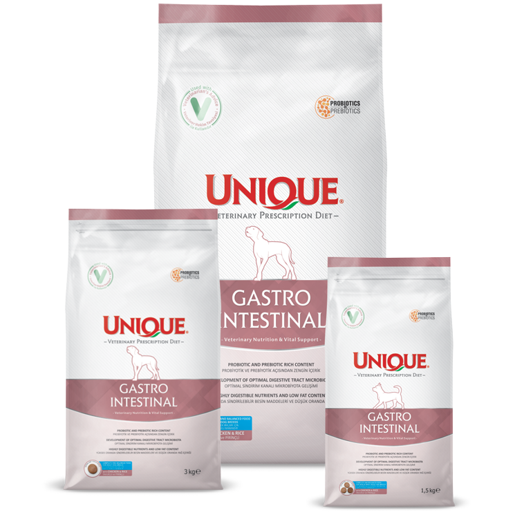 Unique Gastro Intestinal / Köpek Maması 12 KG