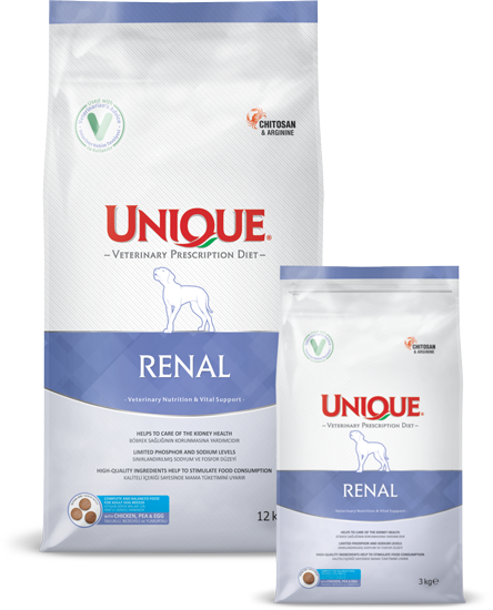 Unique Renal / Köpek maması 12 KG