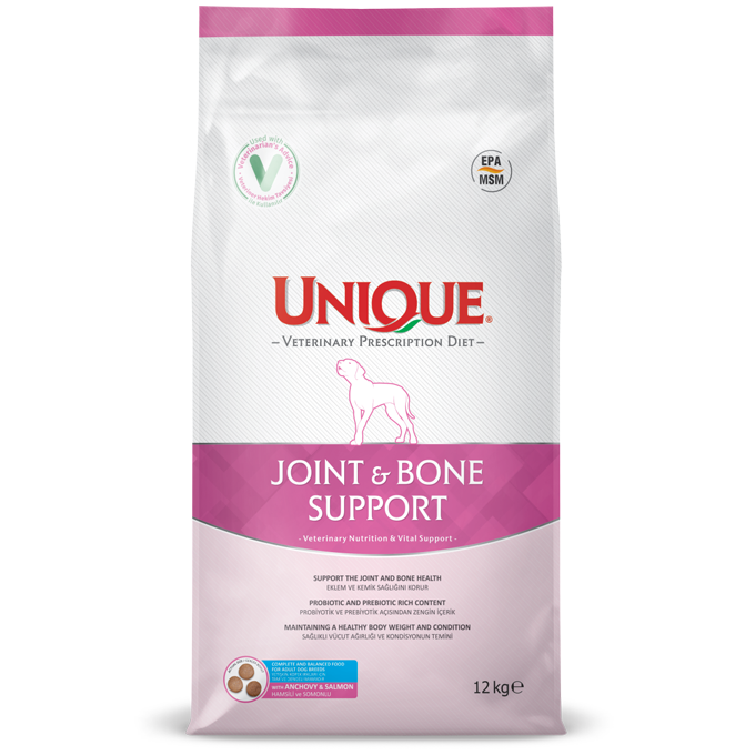 Unique Joint & Bone Support / Köpek Maması 12 KG