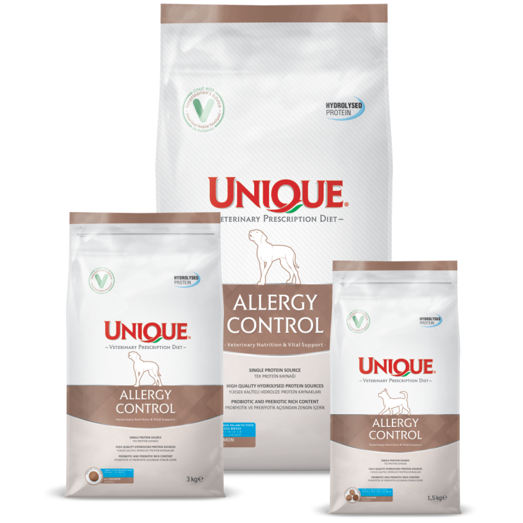 Unique Allergy Control / Köpek Maması 12 KG