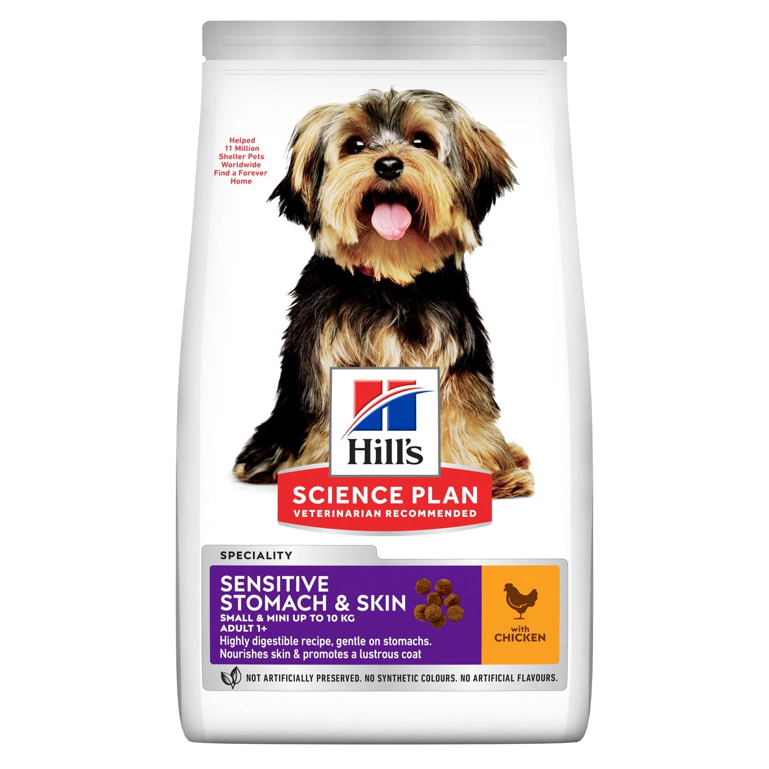 Hill's / Köpek maması (Yetişkin Küçük & Mini Irk) - Sensitive Stomach & Skin / 1.5 kg